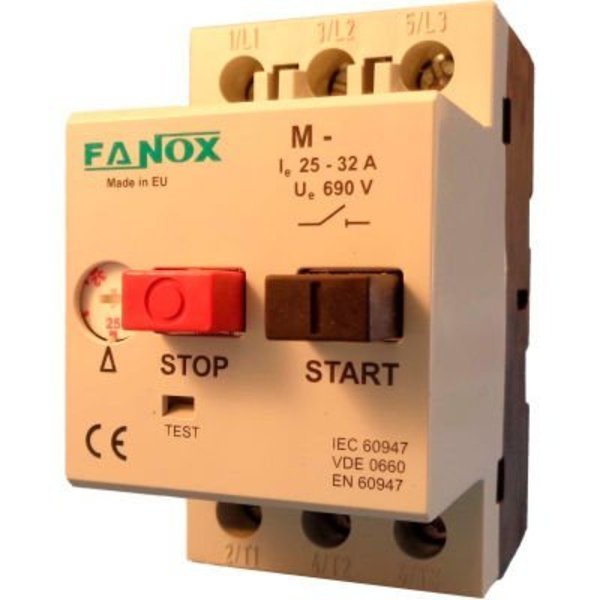 Springer Controls GMKO-K, Manual Motor Starter, 10.0-16.0 Amp, Mag. Trip 190 Amp, Springer Controls Co, Mfr#: GMKO-K